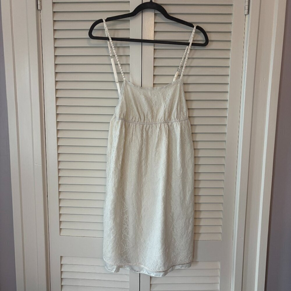 Vera Wang chemise nightie small ivory lace bridal lingerie